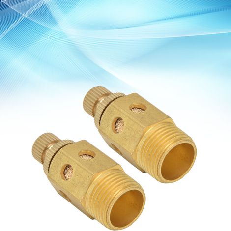 2 Stück/Ein PSC-03 Schnellverschluss-Pneumatikschalldämpfer mit einstellbarem Durchfluss (1/5)
