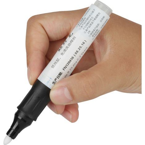 Stylo de flux de soudure 13cm 951 à faible teneur en solides sans nettoyage pour panneaux solaires - 1 pièce (1/5)