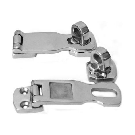 Charnière à cadenas épaisse inox A4