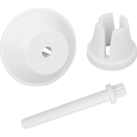 pezzi - Cappuccio per rocchetto - Perno ausiliario - Protezione filo e supporto verticale - Per macchine da cucire Singer 2263 3116 3323 4423 4452 8280 - Bianco (1/5)