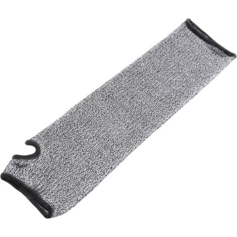 Gants résistants aux coupures, 2 pièces niveau 5 manches de sécurité Anti coupure bras crevaison gants résistant à la coupe brassards protecteur ménage respirant garde gants Coupe extensible confortab (1/5)