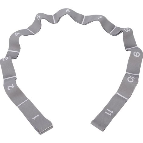 Sangle De Yoga À Boucles Multiples - Bande Élastique Pour Étirements - Physiothérapie Pilates Danse - 1 Pièce (1/5)
