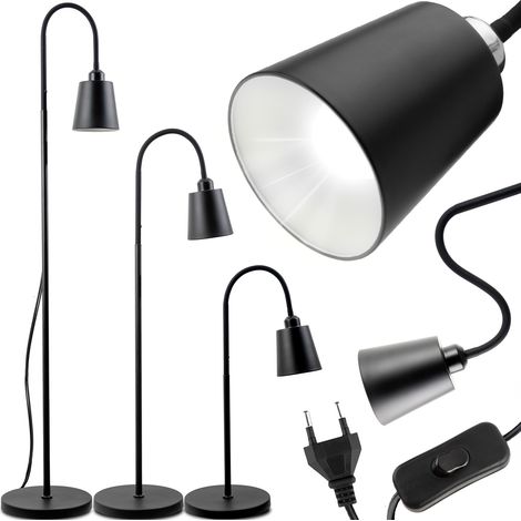 Kalso Lumiled E27 LED-Stehleuchte Schwarz mit Höhenverstellung (1/5)