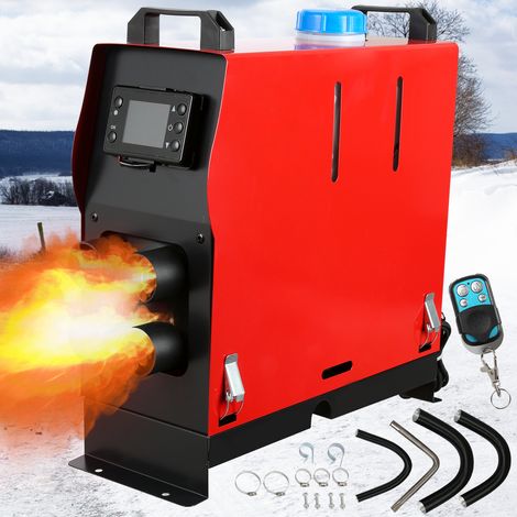 Jiubiaz Diesel Standheizung Luftheizung 12 V 8 kW Vertikal, Dieselheizung Air Heater Lufterhitzer mit LCD & Fernbedienung für Auto LKW Wohnmobil (1/5)