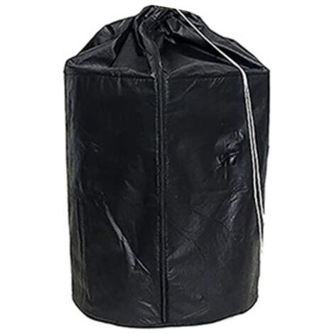 Sac de protection antigel pour pots de fleurs, housse isolante pour plantes en pot en hiver avec cordon de serrage et fermeture éclair, pour plantes de jardin d'extérieur, 45 x 55 cm (1/5)