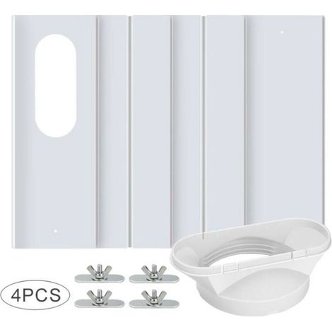 Kit de fenêtre, adaptateur de plaque, raccord de tuyau d'échappement de climatisation mobile-AquaForge (1/5)