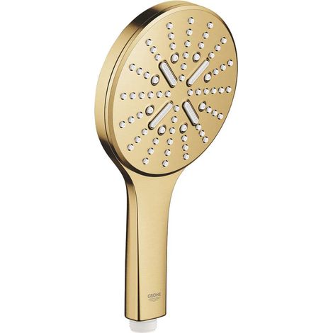 Grohe Rainshower SmartActive - Handbrause 130 9,5 l/min, 3 Strahlarten, Cool Sunrise gebürstet 26574GN0