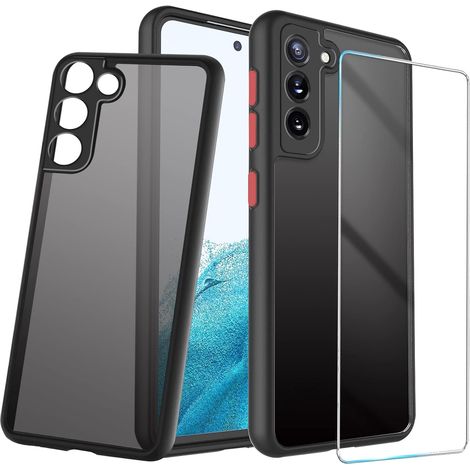 COQUE EN VERRE TREMPÉ POUR SAMSUNG GALAXY S22 (1/5)