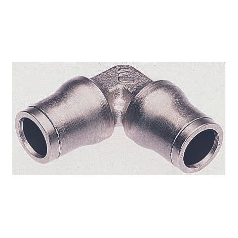 Adaptateur tube à tube coudé Legris LF3600 vers Enfichable, 12 mm Enfichable, 12 mm ( Prix pour Paquet de 2 )