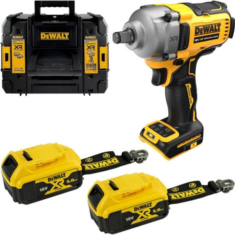 Clé à choc 1/2 812Nm 2x5Ah DeWALT DCF891P2LRT (1/3)