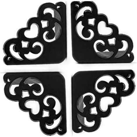 4 Pièces PVC Couleur Unie Angle Droit Coin Table Housse Protection Anti-Collision pour Angle Protection