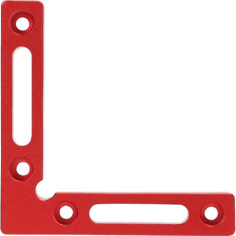 Équerre de menuiserie à angle droit en alliage d'aluminium avec serre-joint de positionnement à 90 degrés (1/5)