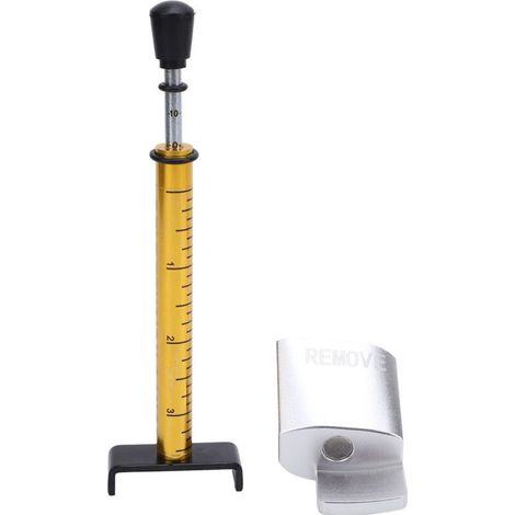 Tensiomètre de courroie, testeur de métal universel, outil de configuration de moto de précision pour modèles de transmission de 10 lb (avec possibilité de retrait)-Crezuo (1/5)