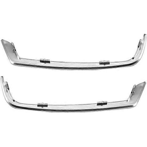 2 pièces de garniture d'espace pour haut-parleur de porte avant, moulures intérieures en ABS argenté pour BMW Série 5 F10 2011-2013, accessoires intérieurs de voiture (1/5)