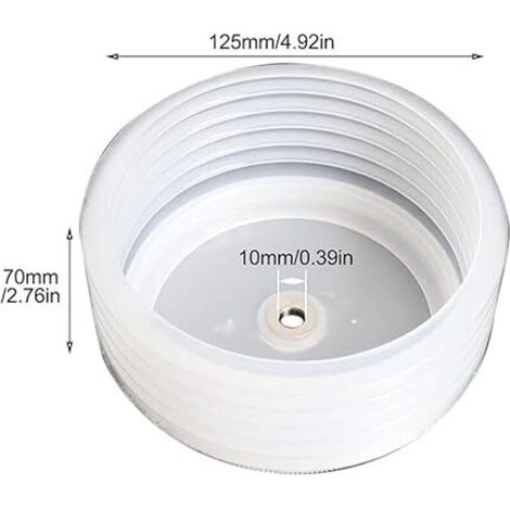 Cubierta antipolvo para taladro, colector de polvo para martillo eléctrico, accesorios para sierras de corona, colector de polvo sellado para herramientas eléctricas para sierras de corona bimetálicas (1/4)