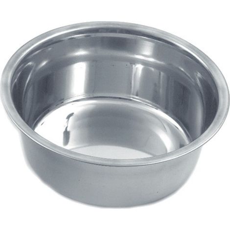 Gamelle en inox 1.6 litre, ø 21 cm, pour chien - Flamingo