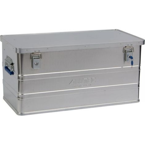 FP – Caisse de transport aluminium Alutec CLASSIC 93 – Dimensions extérieures 775x385x375 mm – 2 serrures à cylindre – Pour outils et matériel (1/10)