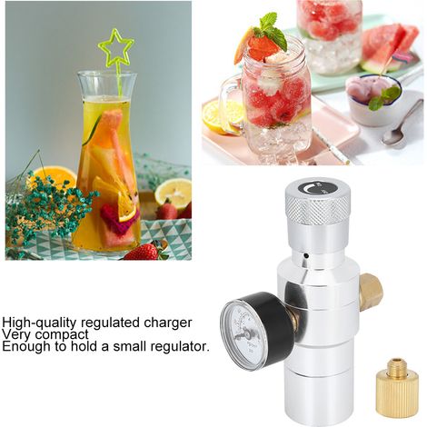 Régulateur de CO2 miniature pour la fabrication de bière et de soda maison (MFL 3/8" 0-150PSI) (1/5)