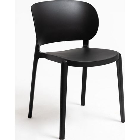 Sillas Jardín - Silla Tilan - Negro (1/5)