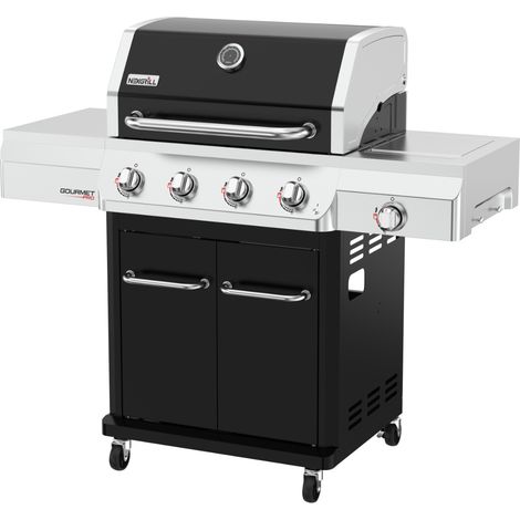 Nexgrill Gasgrill "Gourmet Pro" mit Seitenkochfeld, silber / schwarz, 4+1 Brenner (1/5)