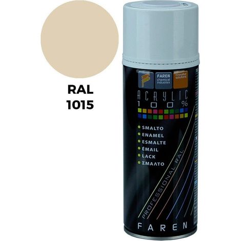 Vernice Spray PintyPlus Evolution RAL 1015 Avorio Chiaro 520cc