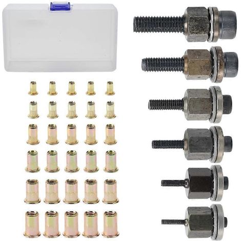 Coffret de 36 outils à riveter à main avec boîte (1/5)