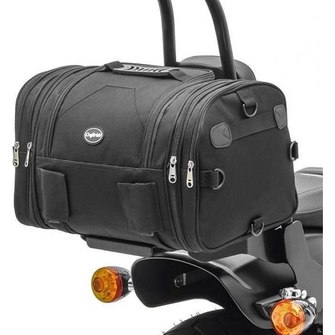 Borsa Posteriore Moto - Craftride RB1 - Rotolo 24-30L - Nylon 1200D - Copertura antipioggia inclusa