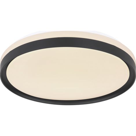 Globo - plafonnier - Sonny - blanc - métal - Ø 39cm - LED - (1/5)