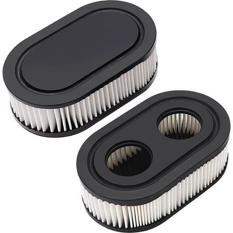 2 Pièces Filtre à Air Tondeuse à Gazon Compatibles avec Briggs & Stratton 798452 593260 Moteur (1/5)