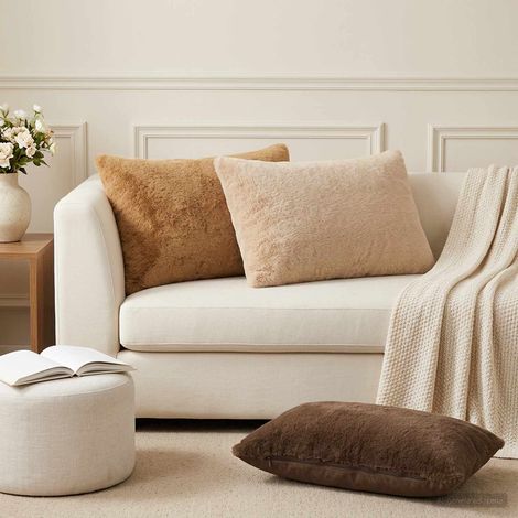 vidaXL Funda de almohada 6 uds. HEERLEN Crema 50 x 75 cm (1/5)