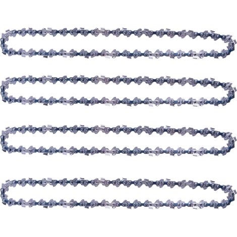 4pcs Chainsaw Chains 20 cm (8 Inch) Pitch 1/4 Inch LP 1.1 mm 45 Drive Links for PR-E8 Chainsaw on Battery (1/5)