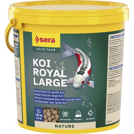 Sera Koifutter Royal Large für größere Koi 3,8 L Teichfutter