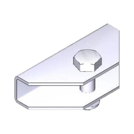 Étrier En U - Fixation Portail - Compatible FAST F7024 F7001E F7001 F7000 - Pièce Détachée (1/3)