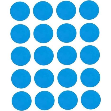 Ulisem 20pcs Patch Directional Repair Kit, Plastic Self-Adhesive Repair Patches for Swimming Pools and Inflatable Boats (1/4)