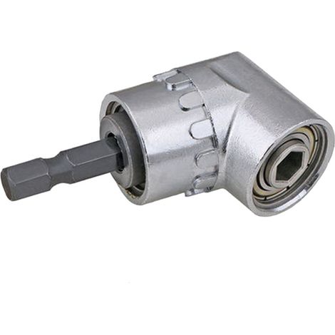 105 Degree 1/4" Hex Shank Magnetic Connector Screwdriver Power Drill Bit Holder Adapter A6C01 (1/2)