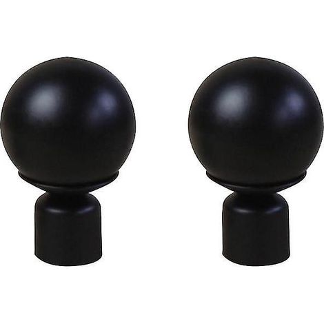 2 embouts de tige noirs (1/3)