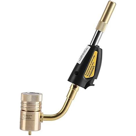 Torche turbo à gaz auto-allumage Turbo Torche Régulateur Brasage Soudure Plomberie Outil Maison Accessoire (1/5)