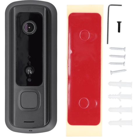 H3 MINI 720P WIFI Sonnette Visuelle IP65 Étanche Détecteur PIR Noir Interphone Vidéo Sans Fil Sécurité Domestique