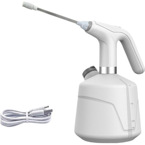 Spruzzatore elettrico - Nebulizzatore automatico da giardino - Ricaricabile - Portatile - Per la cura delle orchidee, il giardinaggio, la pulizia, le piante, il patio, la serra, il balcone