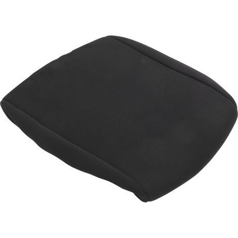 Housse de boîte d'accoudoir souple pour Jeep Wrangler JK 2011-2017, coussin console centrale, noir et rouge (1/5)