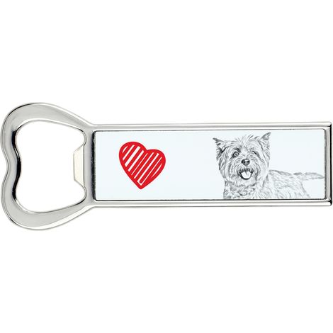 Cairn Terrier - un apribottiglie con un cane, un apri-frigo personalizzato, un regalo unico per uomo di Art-Dog (1/5)