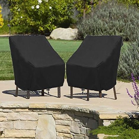 Garden Chair Cover - Waterproof - 210D Oxford Fabric - 70x79x102cm - UV Resistant