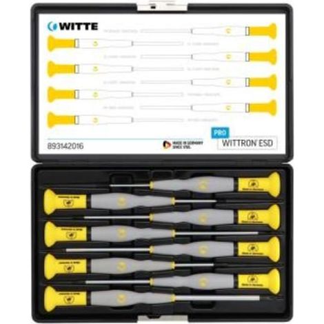 witte-89315-juego destornilladores wittron esd 8 piezas (t5-t15)