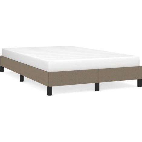 Maison Exclusive - Giroletto senza Materasso Tortora 120x190 cm Tessuto (1/5)