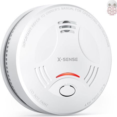Détecteur Fumée Connecté, Base Requise, SD11-MR, Lot de 1 (1/5)