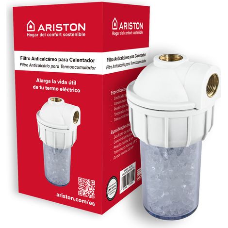 Filtro Antical Ariston, kit polifosfatos para calentador, alarga la vida útil de tu termo eléctrico (1/4)