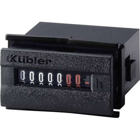 Kübler Contador de horas de servicio negro 4045262083015