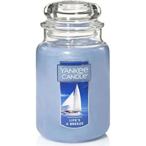 Vela Yankee Candle grande en frasco Life's A Breeze 623g
