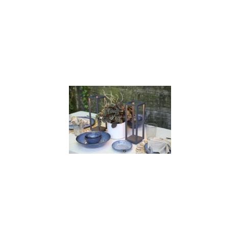 Lámpara de mesa recargable para decoración de dormitorio, luz nocturna para mesita de noche, lámpara para camping/restaurante/hotel, lámpara ambiental. - Crezuo