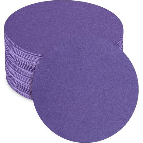 Schleifpapier 150mm Körnung 120, 30 Stück, Klett, Grobschliff, Nass-/Trockengebrauch (1/5)